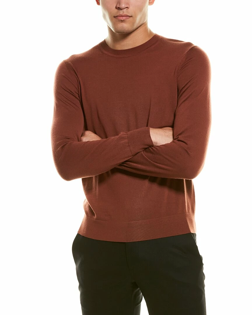 Theory Crewneck Wool Sweater Men Sweaters 2 Theory Crewneck Wool Sweater Men Sweaters