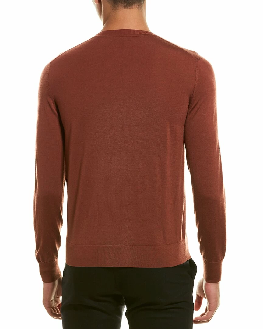 Theory Crewneck Wool Sweater Men Sweaters 3 Theory Crewneck Wool Sweater Men Sweaters - Image 2