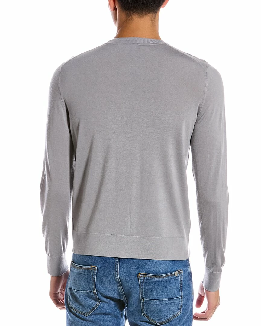 Theory Wool Crewneck Sweater Men Sweaters 4 Theory Wool Crewneck Sweater Men Sweaters - Image 2