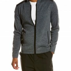 Theory Thadd Wool Cardigan Men Sweaters