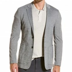 Theory Clinton Utila Wool-Blend Blazer Men Sportcoats & Blazers