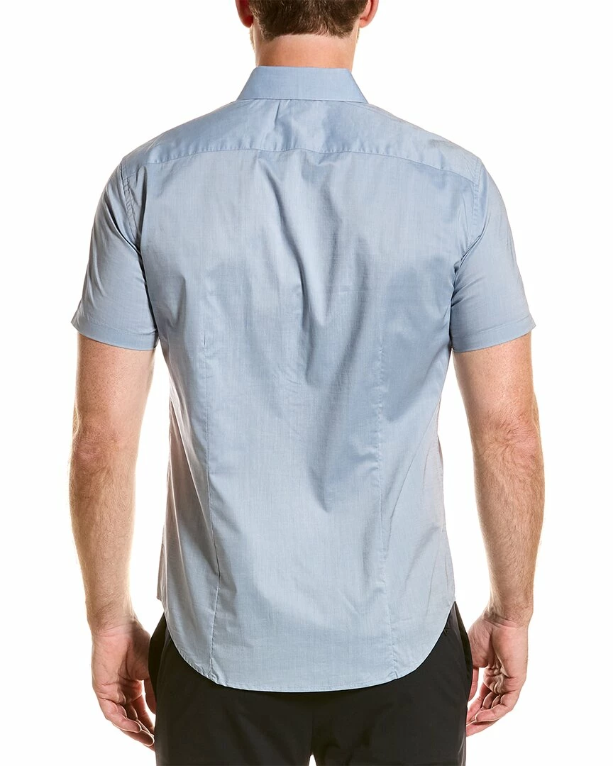 Theory Sylvain Air Woven Shirt Men Casual Button Downs 4 Theory Sylvain Air Woven Shirt Men Casual Button Downs - Image 2