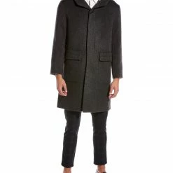 Theory Thompson Cashmere-Blend Coat Men Outerwear 8 Theory Thompson Cashmere-Blend Coat Men Outerwear -Theory shop 1010455887 RLLZ 3