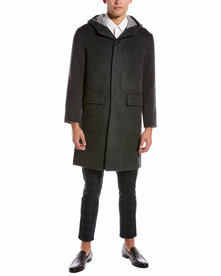 Theory Thompson Cashmere-Blend Coat Men Outerwear 5 Theory Thompson Cashmere-Blend Coat Men Outerwear - Image 3