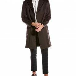 Theory Suffolk Cashmere Coat Men Outerwear