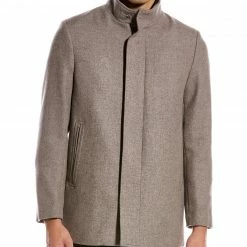 Theory Clarence Wool & Cashmere-Blend Coat Men Outerwear 8 Theory Clarence Wool & Cashmere-Blend Coat Men Outerwear -Theory shop 1010455894 RLLZ 3
