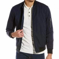 Theory Denzil Bomber Jacket Men Outerwear