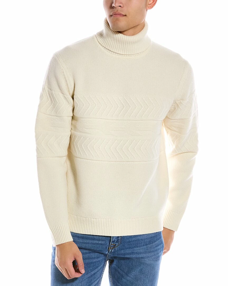 Theory Wool & Cashmere-Blend Turtleneck Sweater Men Sweaters 3 Theory Wool & Cashmere-Blend Turtleneck Sweater Men Sweaters