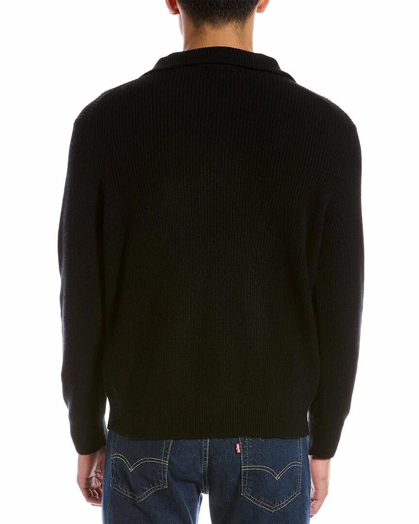 Theory Grover Wool & Cashmere-Blend Funnel Neck Sweater Men Sweaters 4 Theory Grover Wool & Cashmere-Blend Funnel Neck Sweater Men Sweaters - Image 2