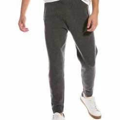 Theory Wool & Cashmere-Blend Sweatpant Men Pants