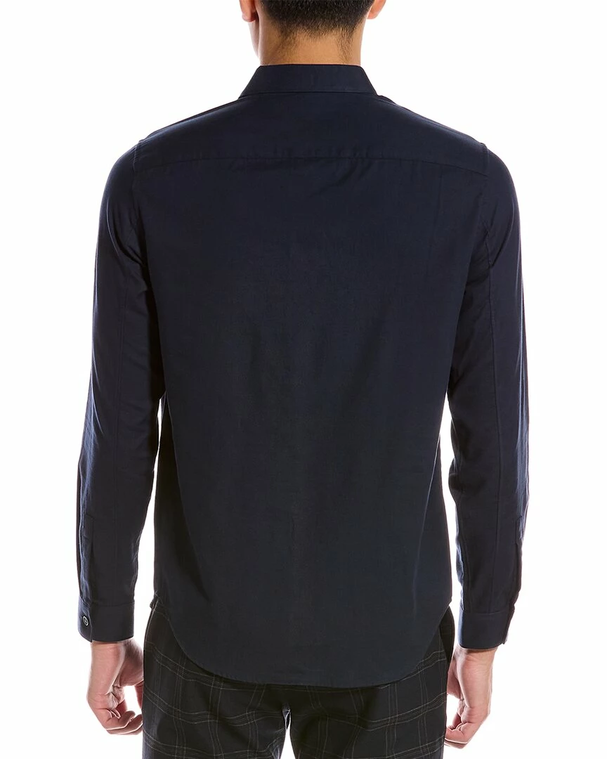 Theory Rammy Flannel Shirt Men Casual Button Downs 4 Theory Rammy Flannel Shirt Men Casual Button Downs - Image 2