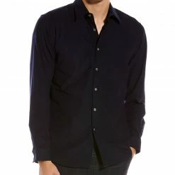 Theory Irving Shirt Men Casual Button Downs