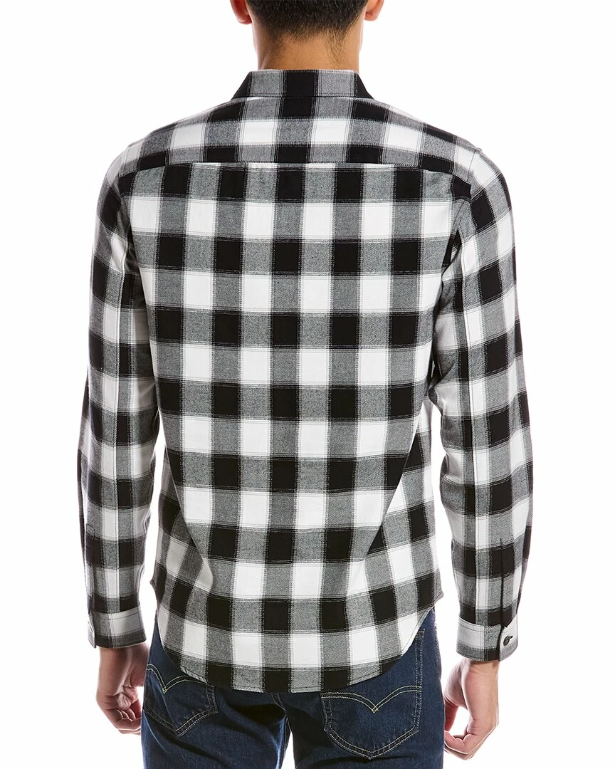 Theory Rammy Flannel Shirt Men Casual Button Downs 4 Theory Rammy Flannel Shirt Men Casual Button Downs - Image 2