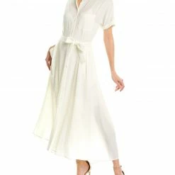 Theory Avinka Maxi Shirtdress Women Dresses