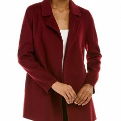 Theory Sileena Wool & Cashmere-Blend Coat Women Outerwear