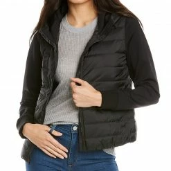 Theory Puffer Combo Jacket Women Outerwear
