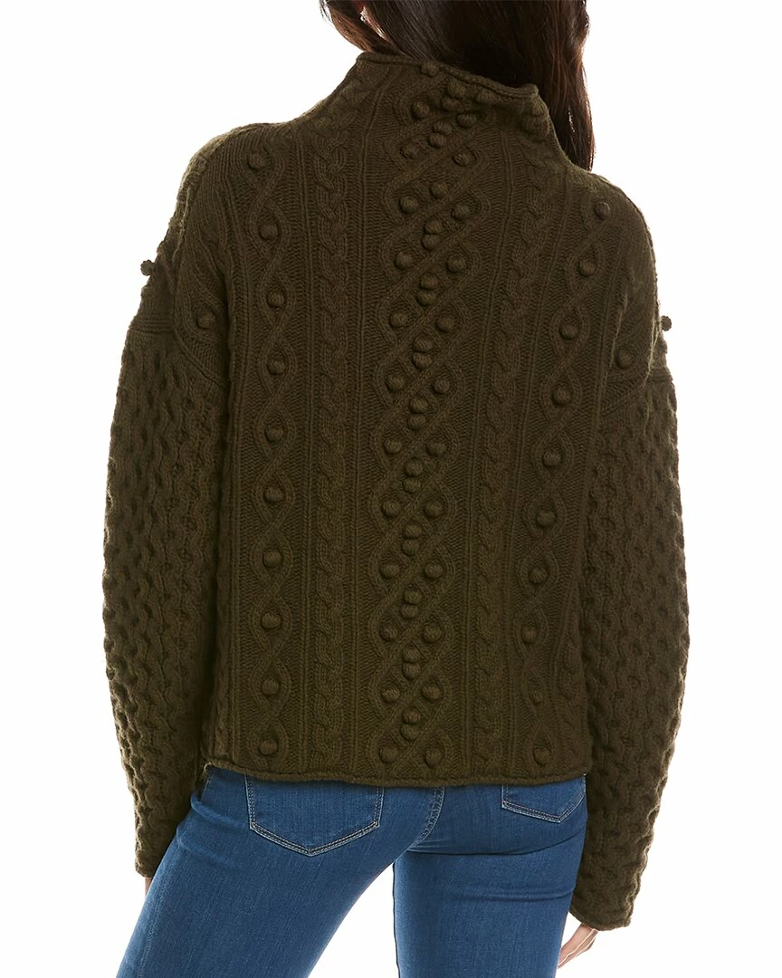 Theory Mixed Cable Wool & Cashmere-Blend Sweater Women Sweaters & Knits 4 Theory Mixed Cable Wool & Cashmere-Blend Sweater Women Sweaters & Knits - Image 2