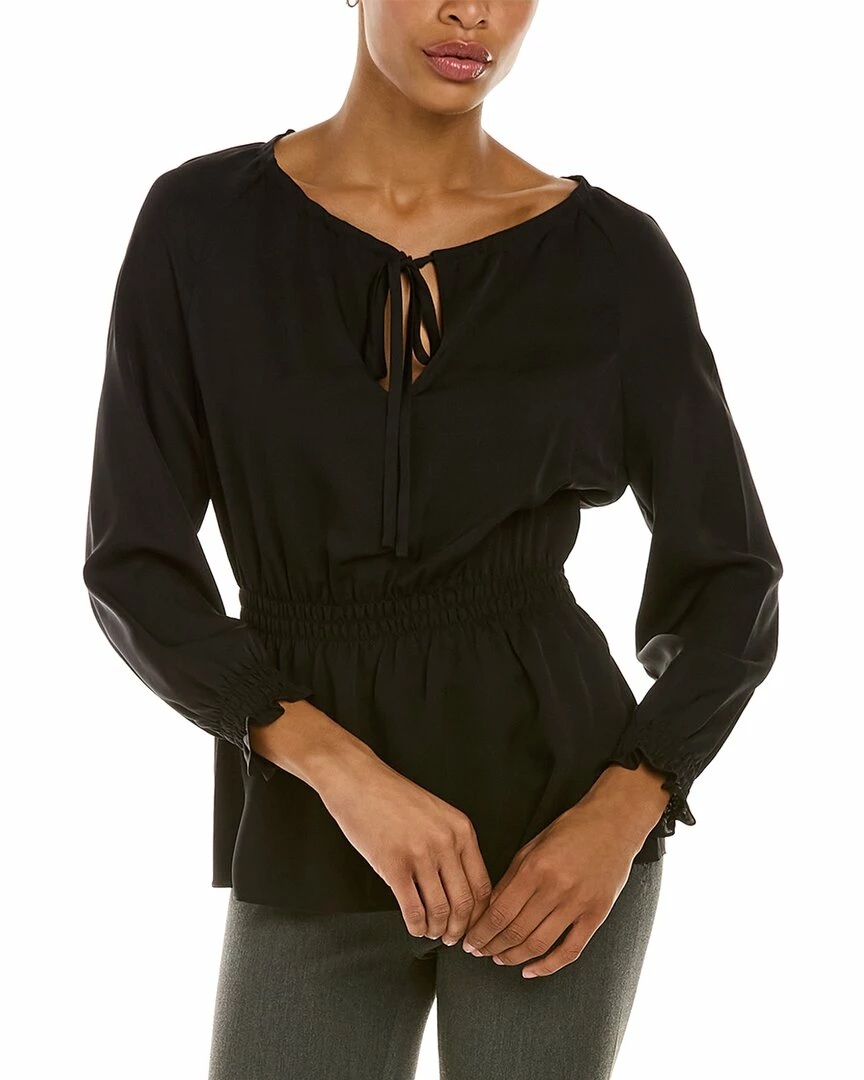 Theory Modern Silk Top Women Tops 3 Theory Modern Silk Top Women Tops