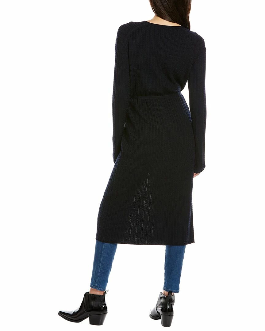 Theory Cable Rib Wool-Blend Cardigan Women Sweaters & Knits 4 Theory Cable Rib Wool-Blend Cardigan Women Sweaters & Knits - Image 2