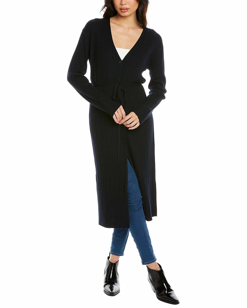 Theory Cable Rib Wool-Blend Cardigan Women Sweaters & Knits 5 Theory Cable Rib Wool-Blend Cardigan Women Sweaters & Knits - Image 3