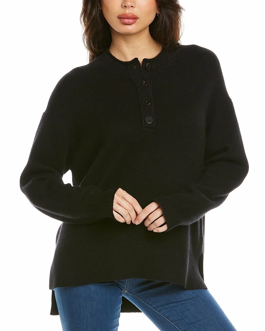 Theory Cashmere Henley Sweater Women Sweaters & Knits 3 Theory Cashmere Henley Sweater Women Sweaters & Knits