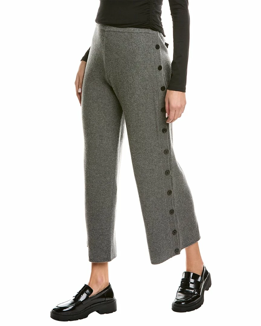 Theory Button Up Wool & Cashmere-Blend Pant Women Pants 3 Theory Button Up Wool & Cashmere-Blend Pant Women Pants