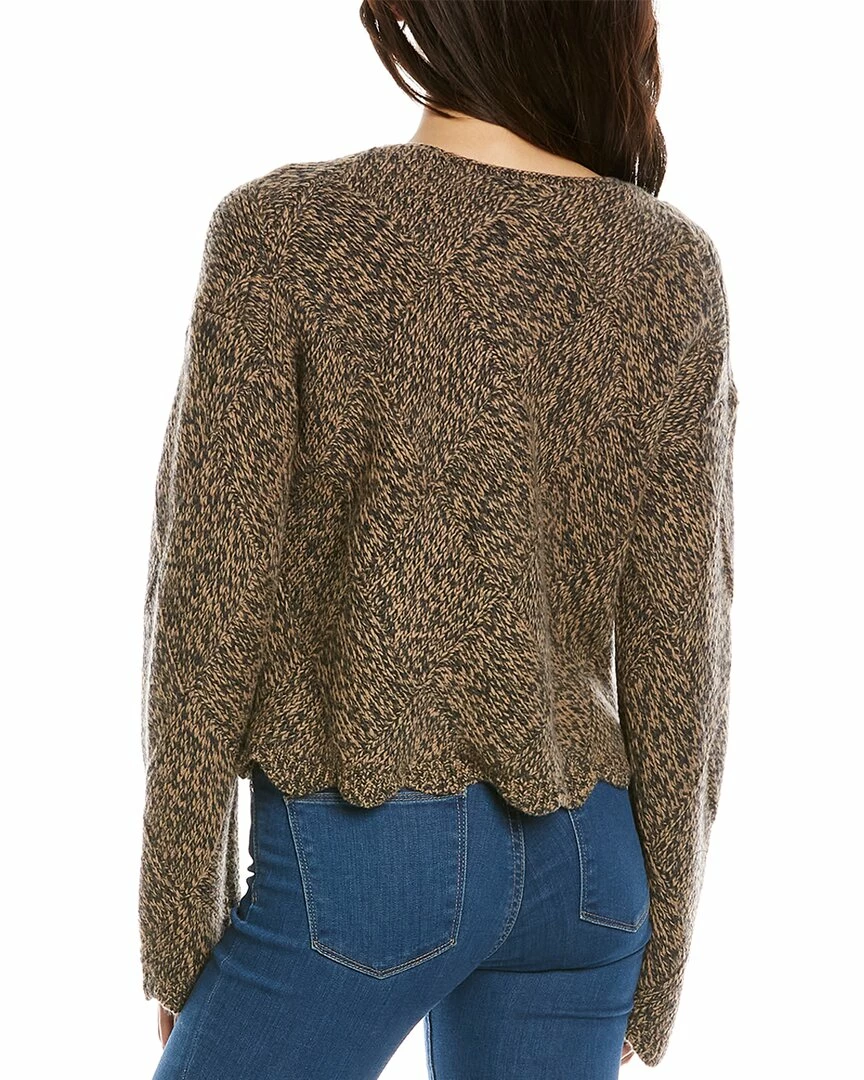 Theory Cashmere Cropped Mouline Pullover Sweater Women Sweaters & Knits 4 Theory Cashmere Cropped Mouline Pullover Sweater Women Sweaters & Knits - Image 2