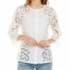 Theory Embroidered Poplin Shirt Women Tops 1 Theory Embroidered Poplin Shirt Women Tops -Theory shop 1411320056 RLLZ 1