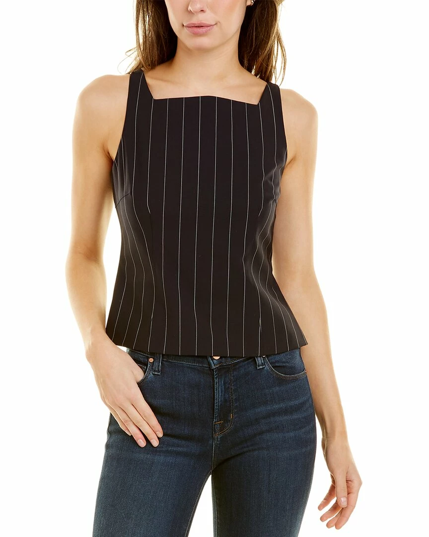 Theory Square Neck Wool-Blend Shell Women Sweaters & Knits 3 Theory Square Neck Wool-Blend Shell Women Sweaters & Knits