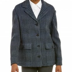 Theory Darwin Wool-Blend Pocket Coat Women Outerwear 8 Theory Darwin Wool-Blend Pocket Coat Women Outerwear -Theory shop 1411380140 RLLZ 3