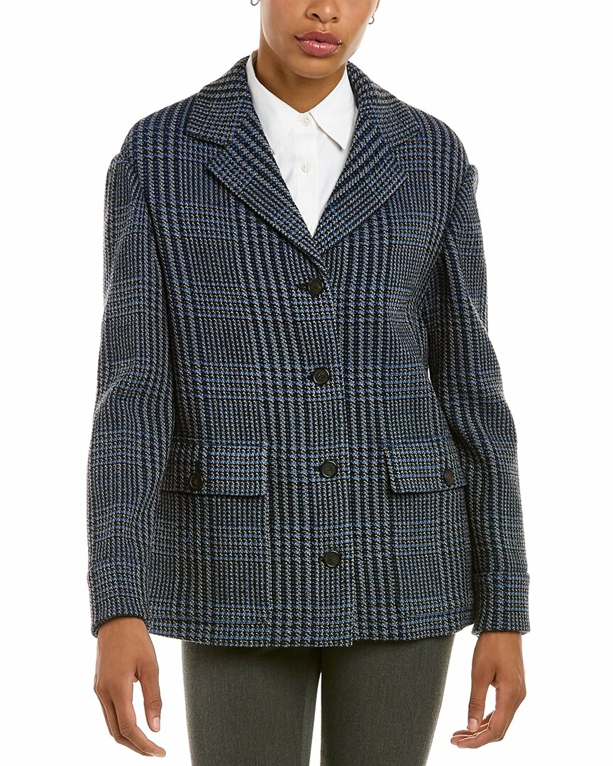 Theory Darwin Wool-Blend Pocket Coat Women Outerwear 5 Theory Darwin Wool-Blend Pocket Coat Women Outerwear - Image 3