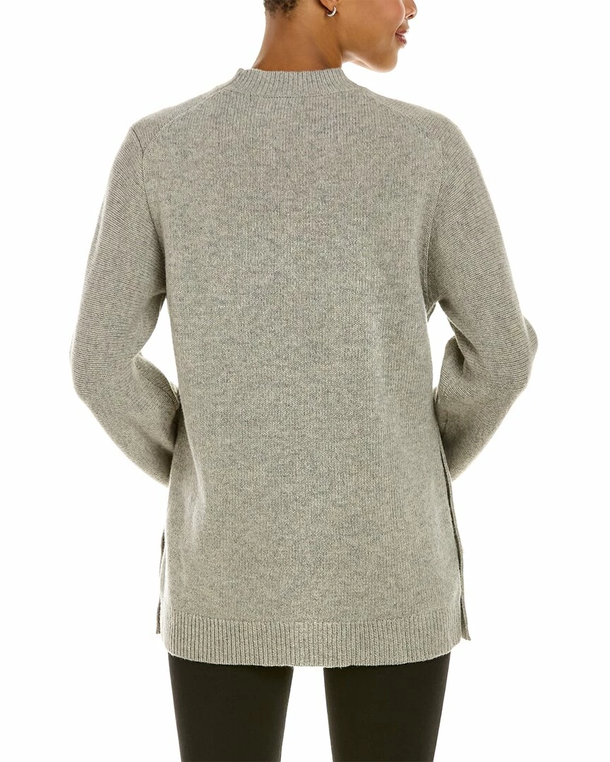Theory Button Wool & Cashmere-Blend Tunic Women Sweaters & Knits 4 Theory Button Wool & Cashmere-Blend Tunic Women Sweaters & Knits - Image 2