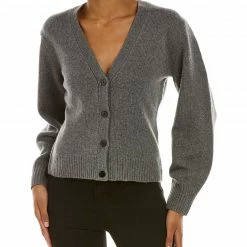 Theory Shaped Wool & Cashmere-Blend Cardigan Women Sweaters & Knits