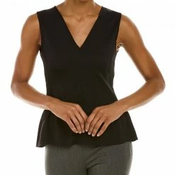 Theory Smocked Silk-Blend Top Women Tops