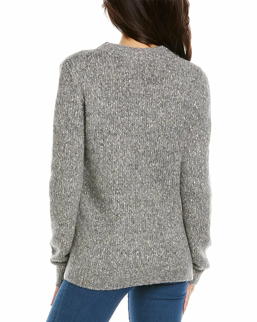 Theory Speckled Alpaca-Blend Crewneck Sweater Women Sweaters & Knits 4 Theory Speckled Alpaca-Blend Crewneck Sweater Women Sweaters & Knits - Image 2