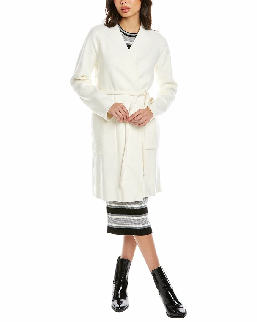 Theory Clean Robe Wool & Cashmere-Blend Coat Women Outerwear 5 Theory Clean Robe Wool & Cashmere-Blend Coat Women Outerwear - Image 3
