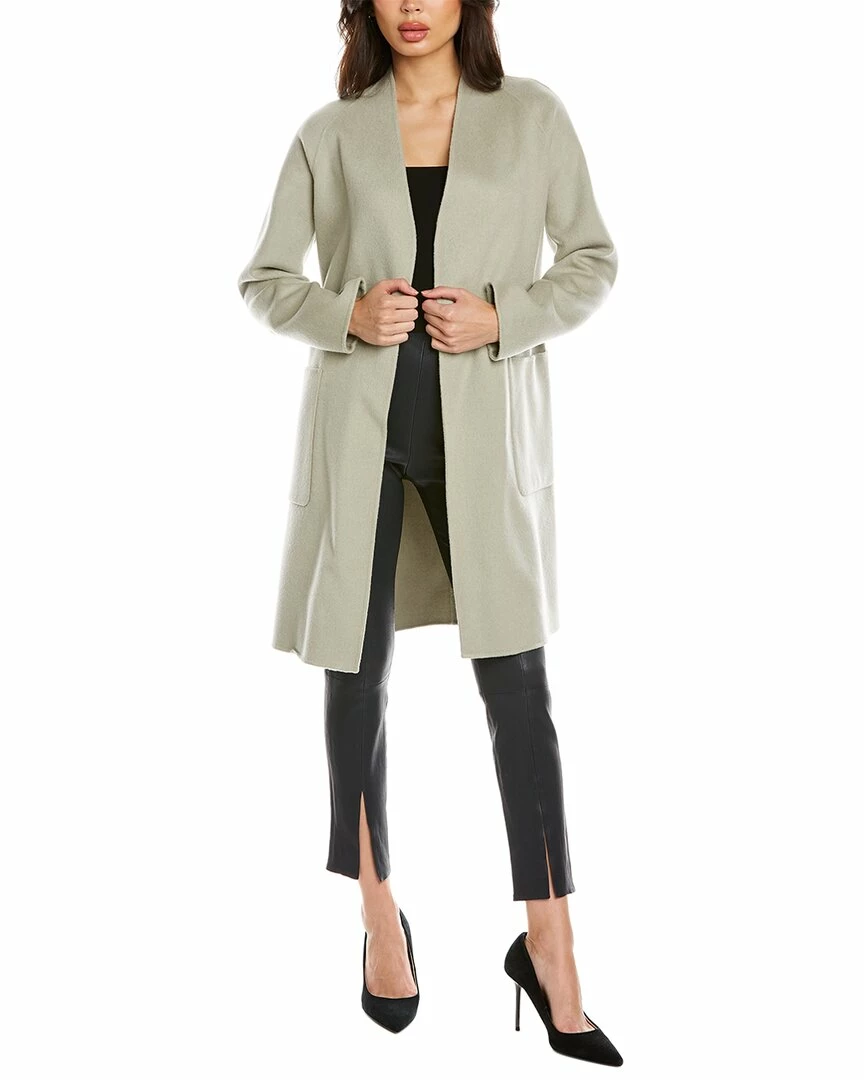 Theory Clean Robe Wool & Cashmere-Blend Coat Women Outerwear 3 Theory Clean Robe Wool & Cashmere-Blend Coat Women Outerwear