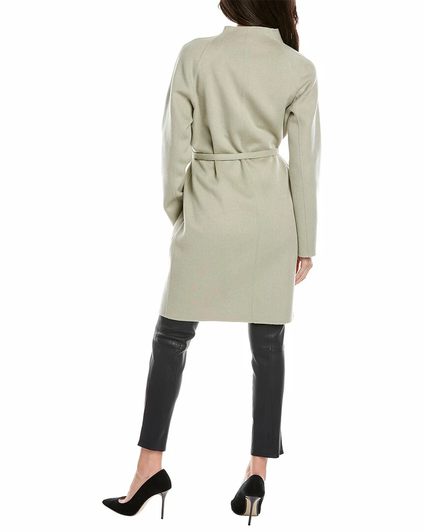 Theory Clean Robe Wool & Cashmere-Blend Coat Women Outerwear 4 Theory Clean Robe Wool & Cashmere-Blend Coat Women Outerwear - Image 2