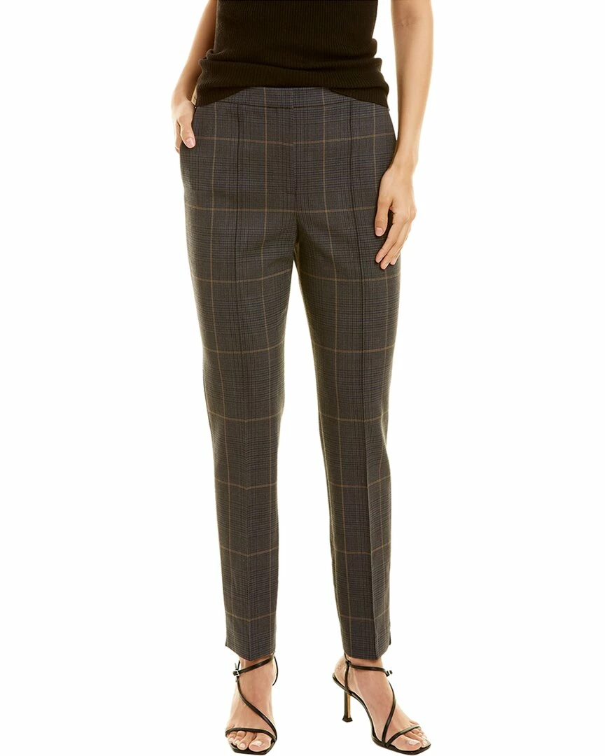 Theory Waist Tab Wool-Blend Pant Women Pants 3 Theory Waist Tab Wool-Blend Pant Women Pants