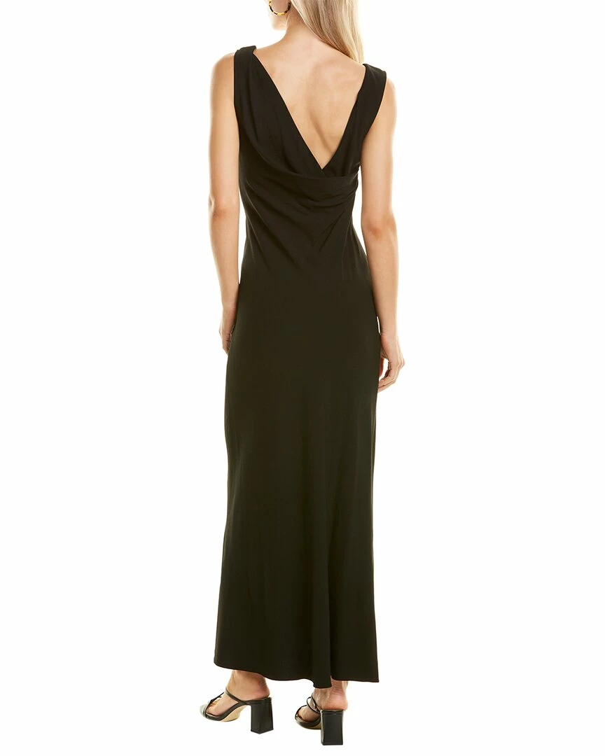 Theory Cowl Back Voyage Midi Dress Women Dresses 3 Theory Cowl Back Voyage Midi Dress Women Dresses - Image 2