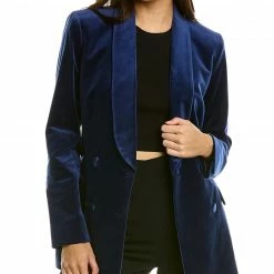 Theory Velvet Jacket Women Suits & Separates