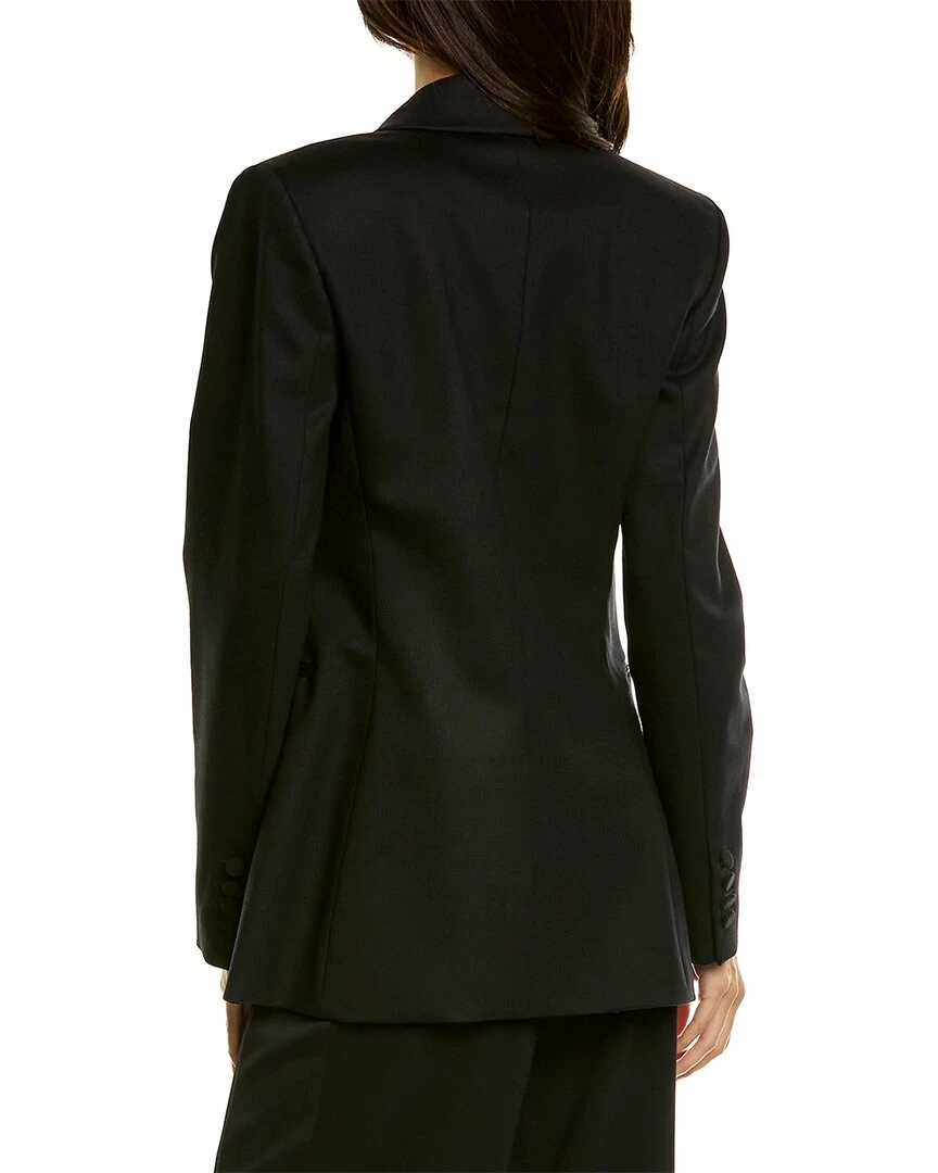 Theory Double-Breasted Wool-Blend Jacket Women Outerwear 4 Theory Double-Breasted Wool-Blend Jacket Women Outerwear - Image 2