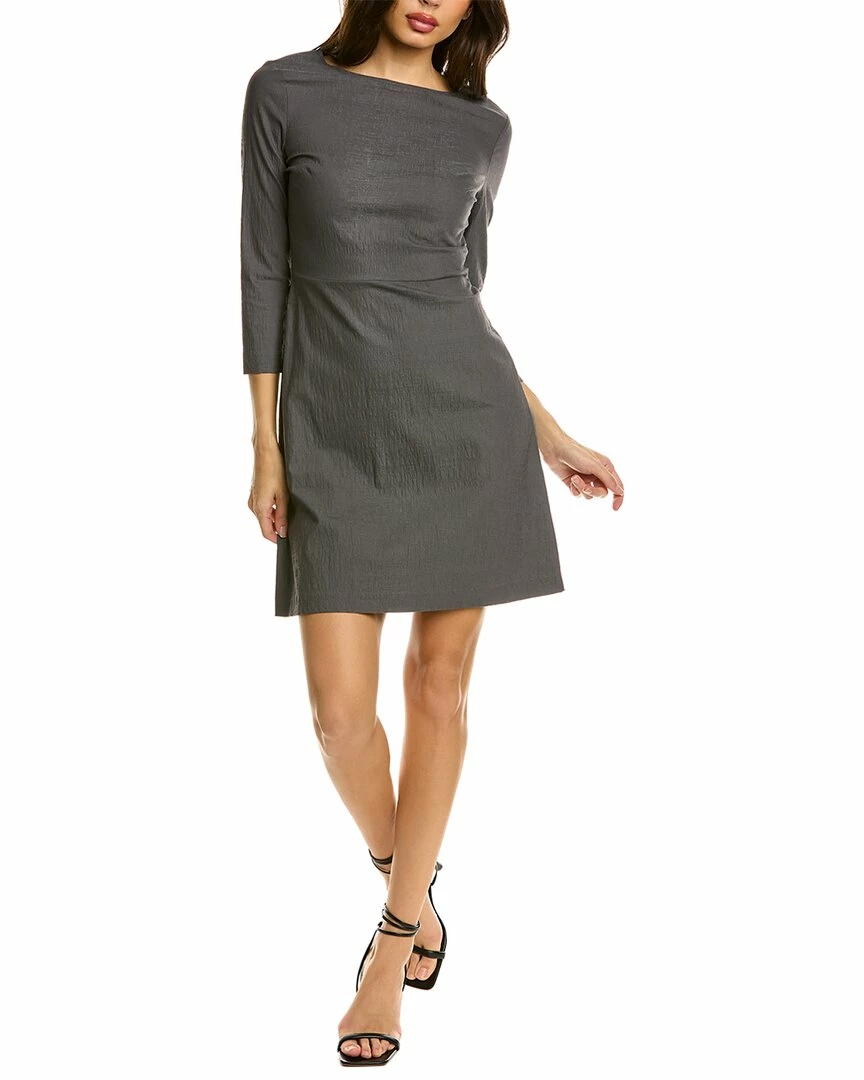 Theory Kamillina A-Line Dress Women Dresses 3 Theory Kamillina A-Line Dress Women Dresses