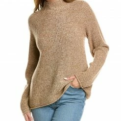 Theory Cozy Turtleneck Cashmere Sweater Women Sweaters & Knits