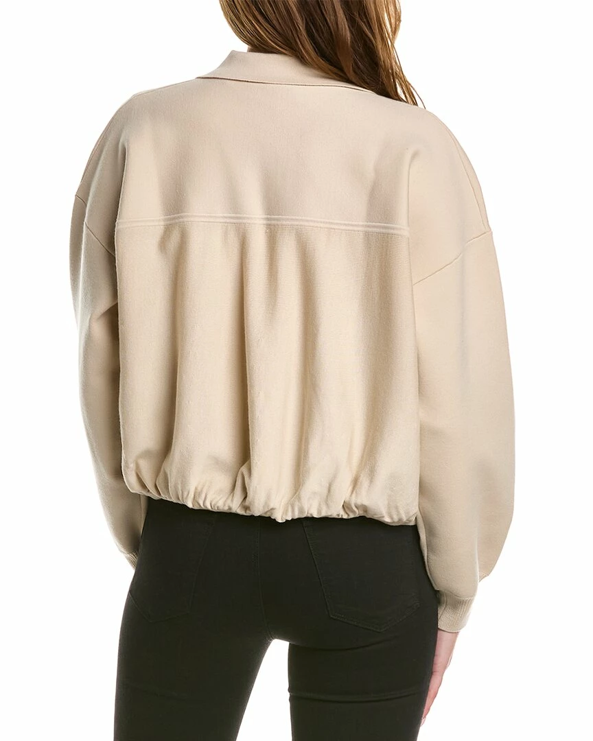 Theory Cropped Zip Wool-Blend Cardigan Women Sweaters & Knits 4 Theory Cropped Zip Wool-Blend Cardigan Women Sweaters & Knits - Image 2