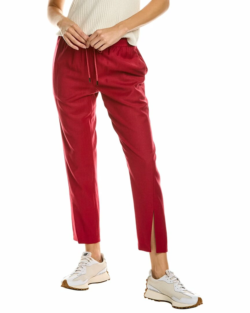 Theory Pull-On Sleek Wool Pant Women Pants 3 Theory Pull-On Sleek Wool Pant Women Pants