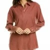 Theory Classic Menswear Linen-Blend Shirt Women Tops 2 Theory Classic Menswear Linen-Blend Shirt Women Tops -Theory shop 1411455994 RLLZ 1