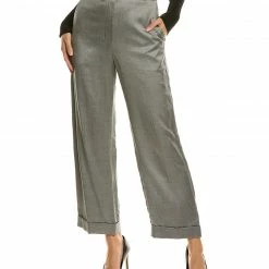 Theory Straight Sil Pant Women Pants