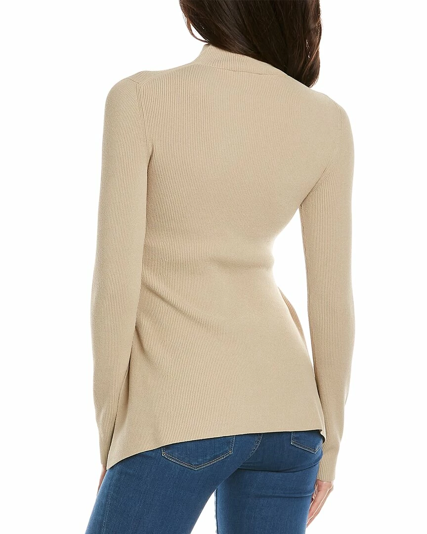 Theory Side Drape Slim Sweater Women Sweaters & Knits 4 Theory Side Drape Slim Sweater Women Sweaters & Knits - Image 2