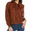 Theory Blouson Sleeve Silk Top Women Tops 1 Theory Blouson Sleeve Silk Top Women Tops -Theory shop 1411465944 RLLZ 1